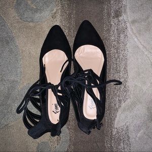 Lace Up Flats